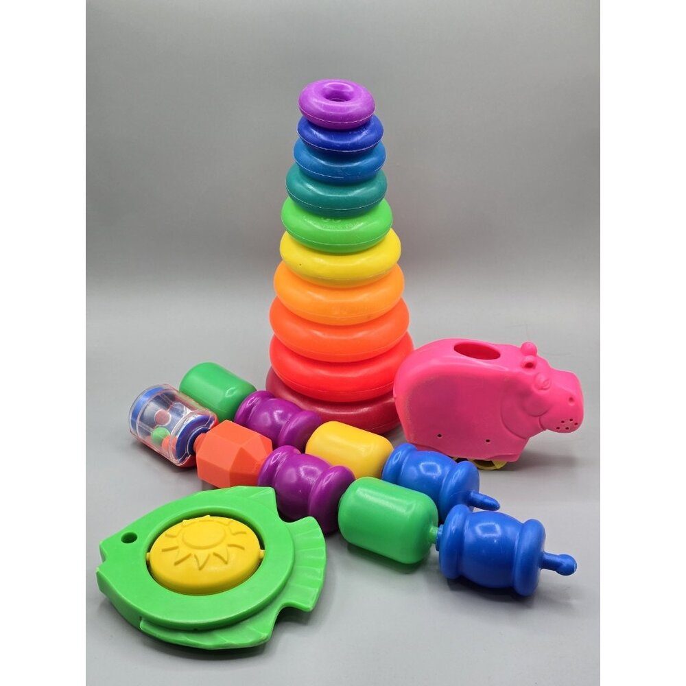 Lot Of Vintage 1970's Fisher Price Toys